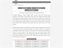 Tablet Screenshot of indotv.info